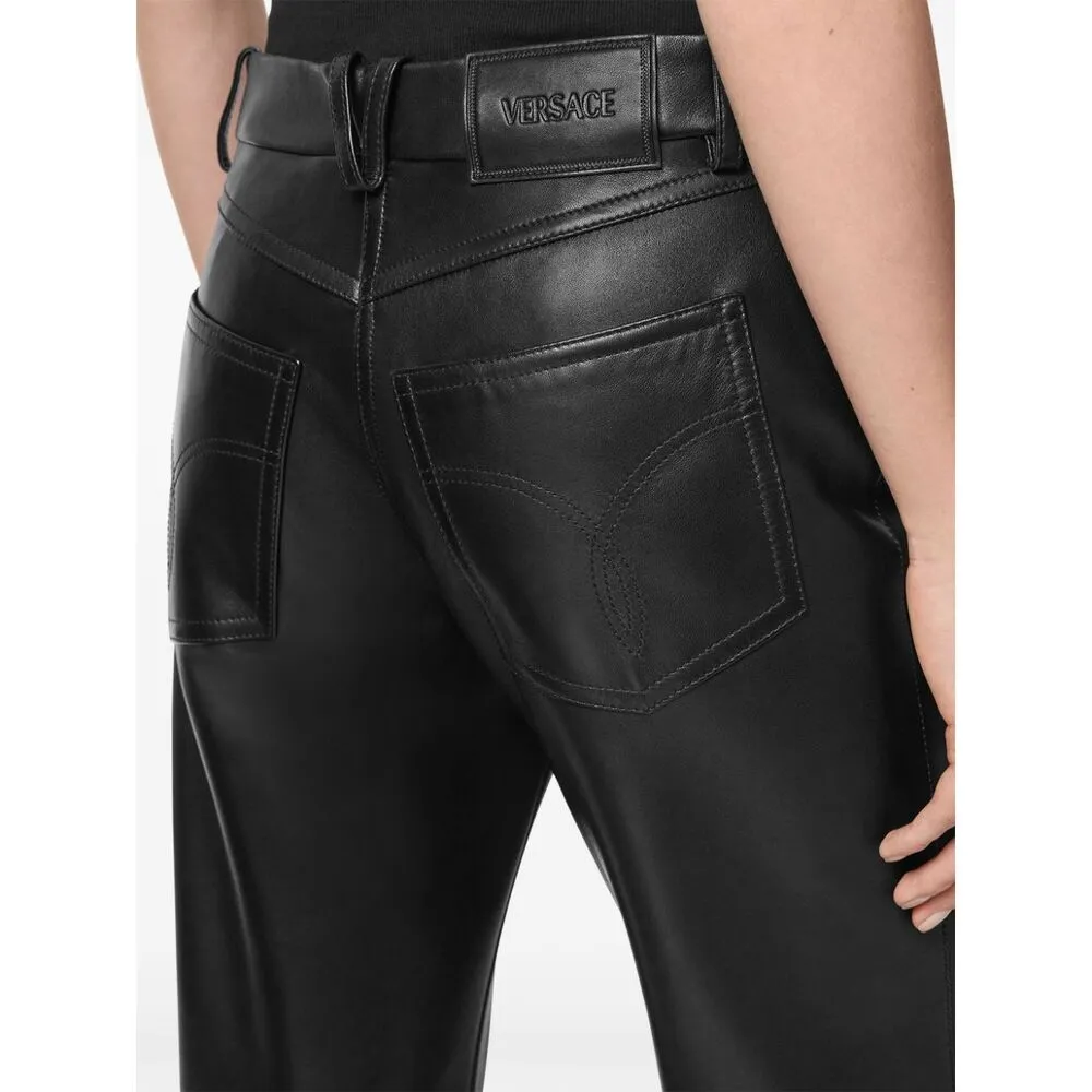 Straight-Leg Trousers