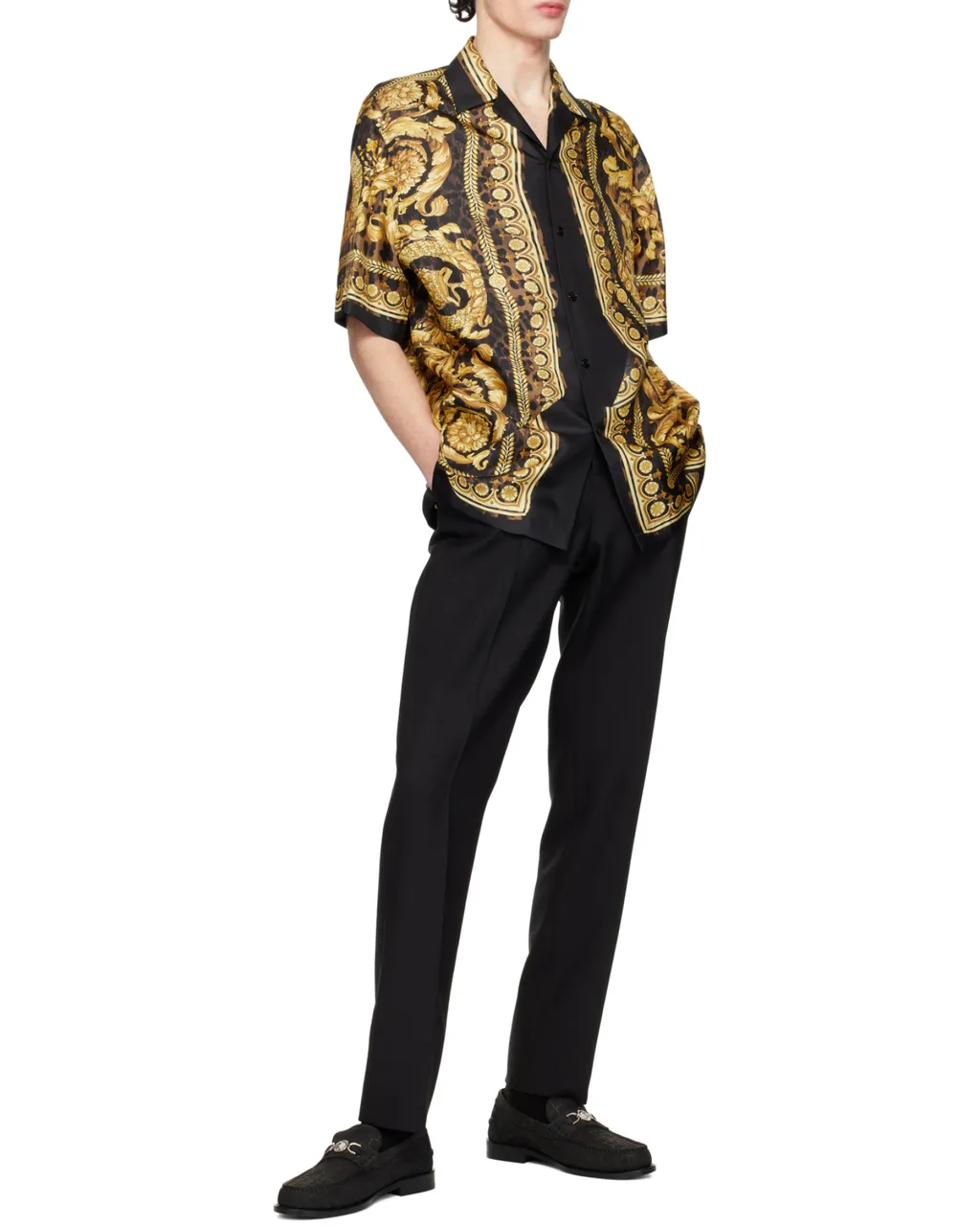 Wild Barocco Short-Sleeved Shirt