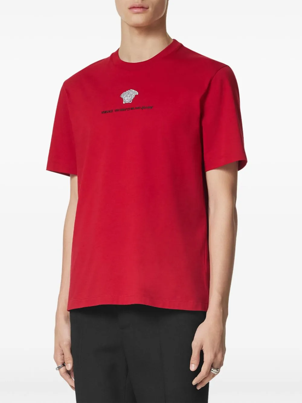 Logo-Embroidered Crewneck T-Shirt
