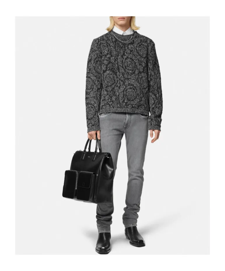 Logo-Patch Skinny Jeans