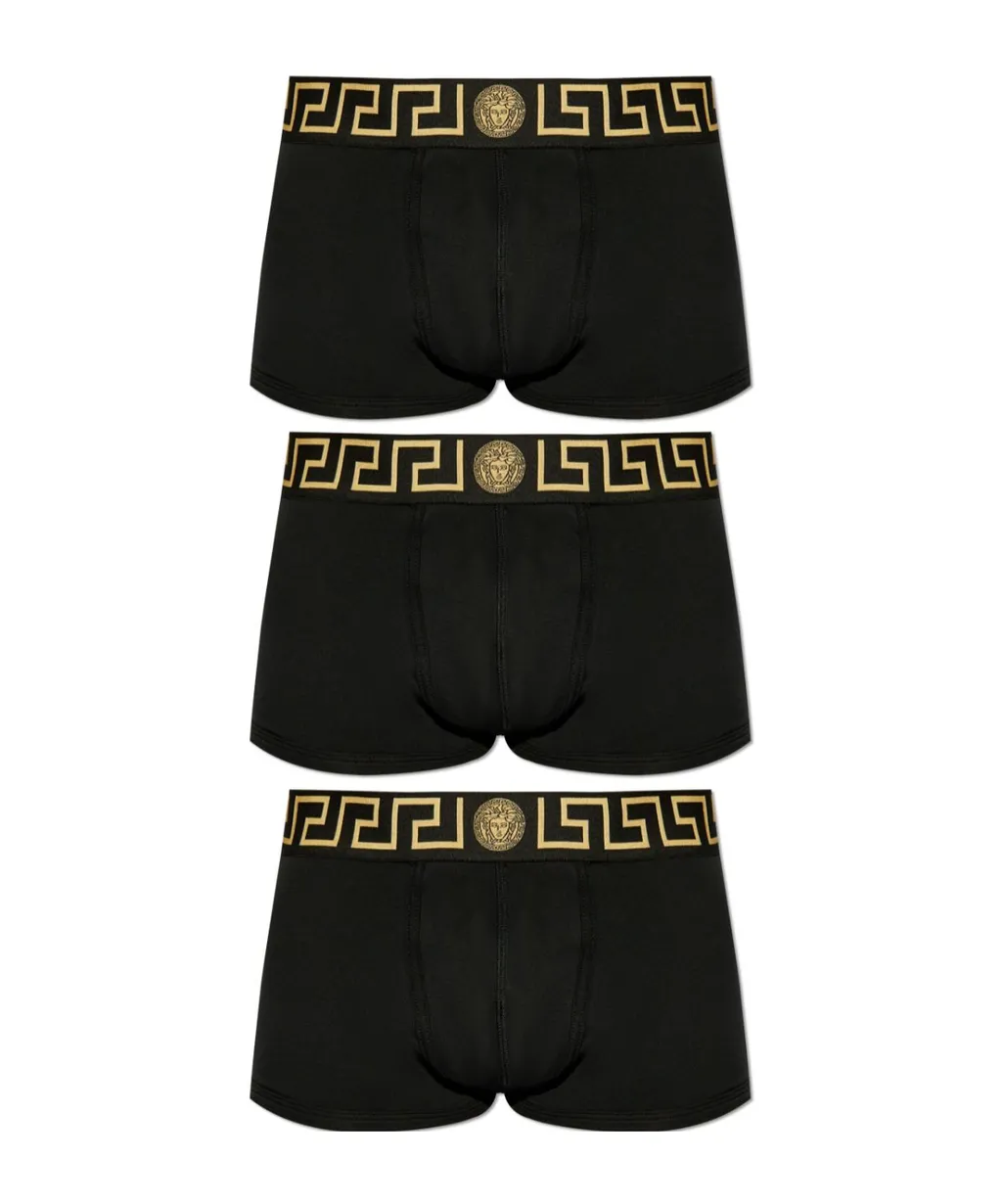 Greca-Border Three-Pack Boxer Briefs