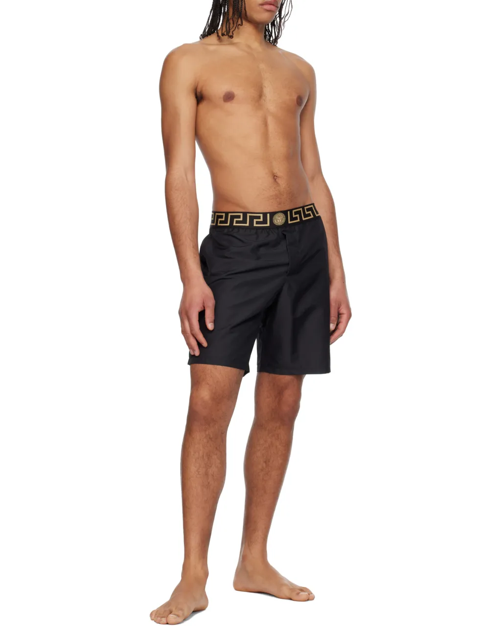 Logo-Waistband Swim Shorts