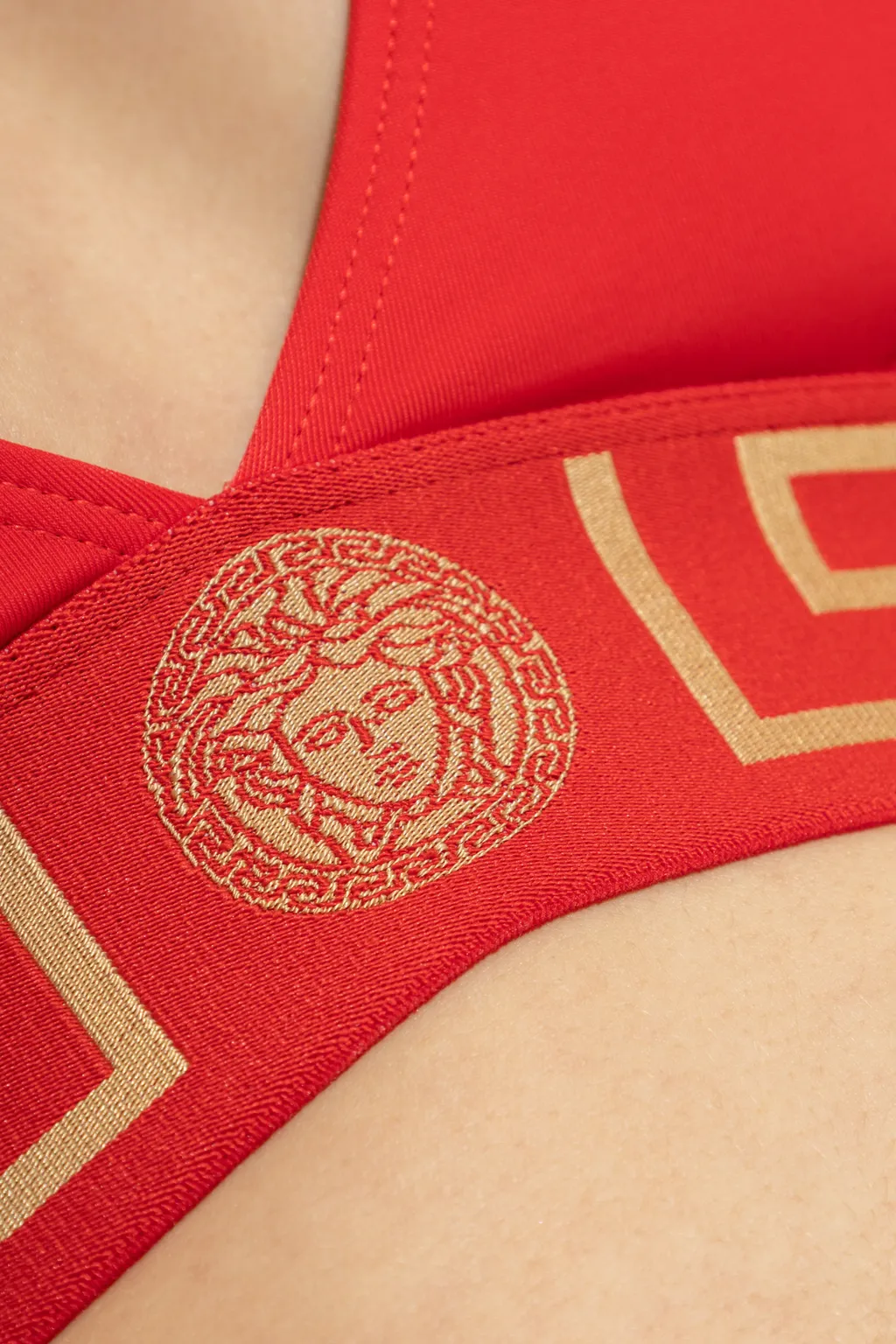 Greca-Detail Bikini Top