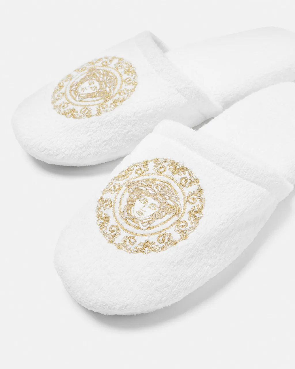 Logo-Embroidered Slippers