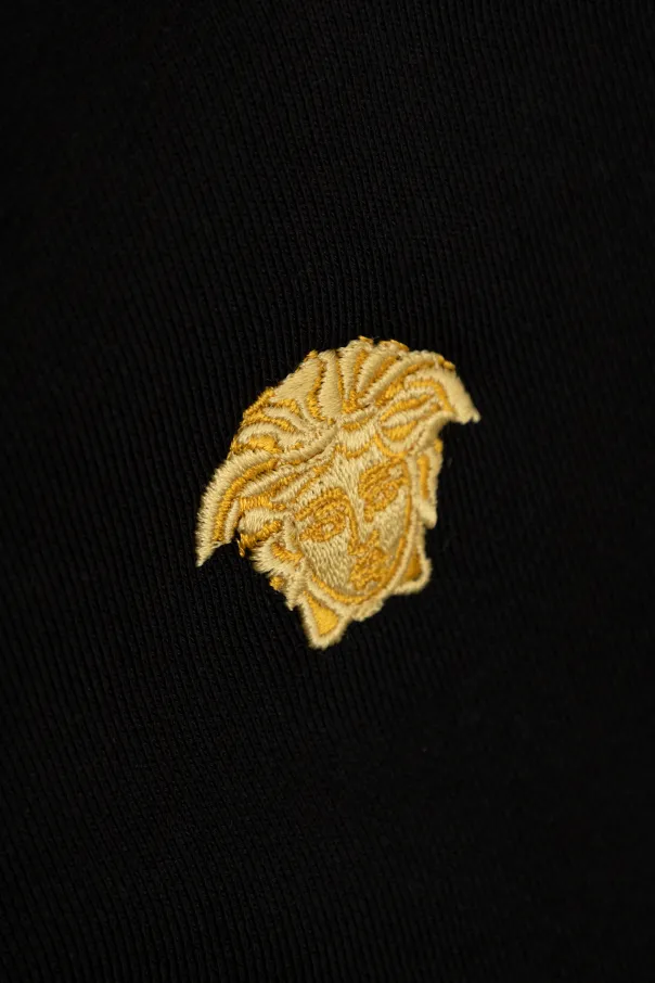 Medusa Head Motif Hoodie