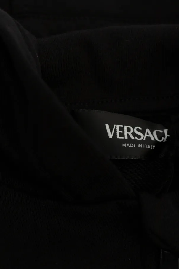 Medusa Head Motif Hoodie