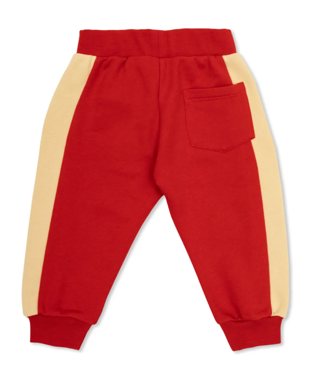 Logo-Printed Tapered-Leg Track Pants