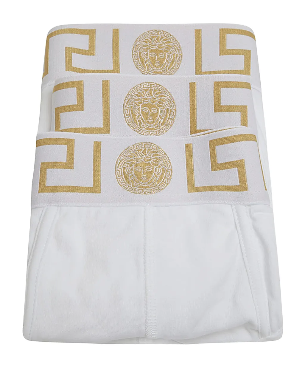 Greca Medusa Head 3-Pack Briefs