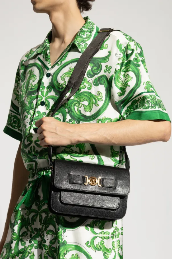 Biggie Foldover-Top Shoulder Bag