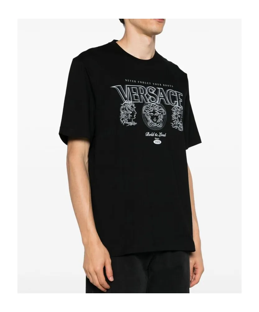 Logo Print Cotton T-Shirt