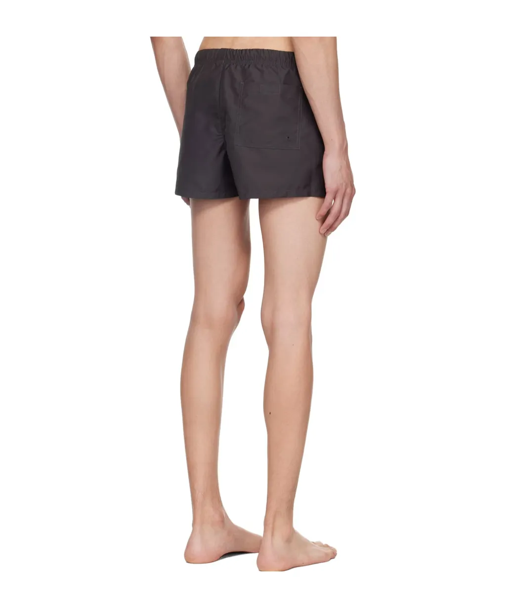 Drawstring Logo Swimming Trunks