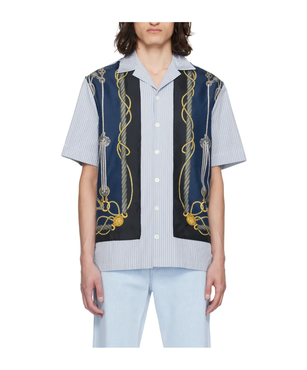 Nautical Short-Sleeved Shirt