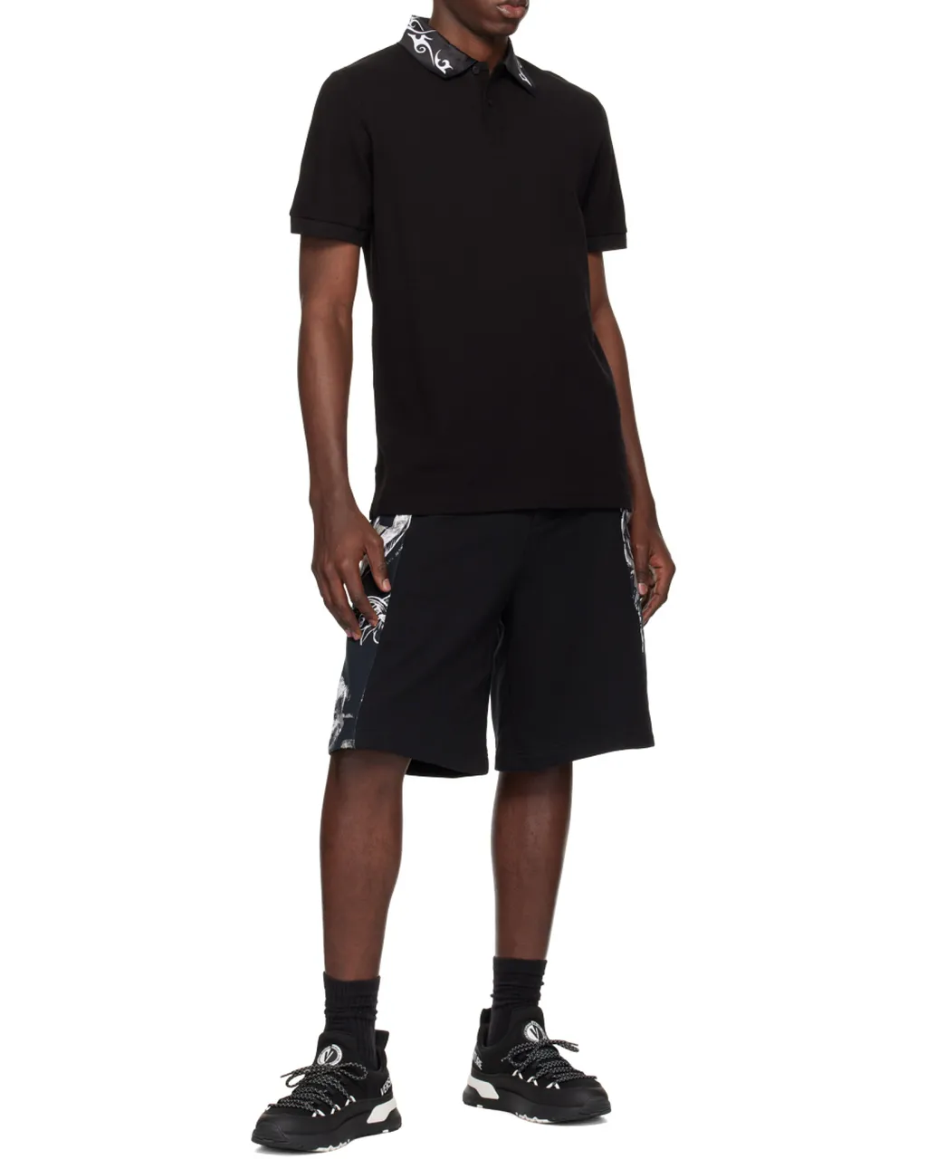 Logo-Print Polo Shirt