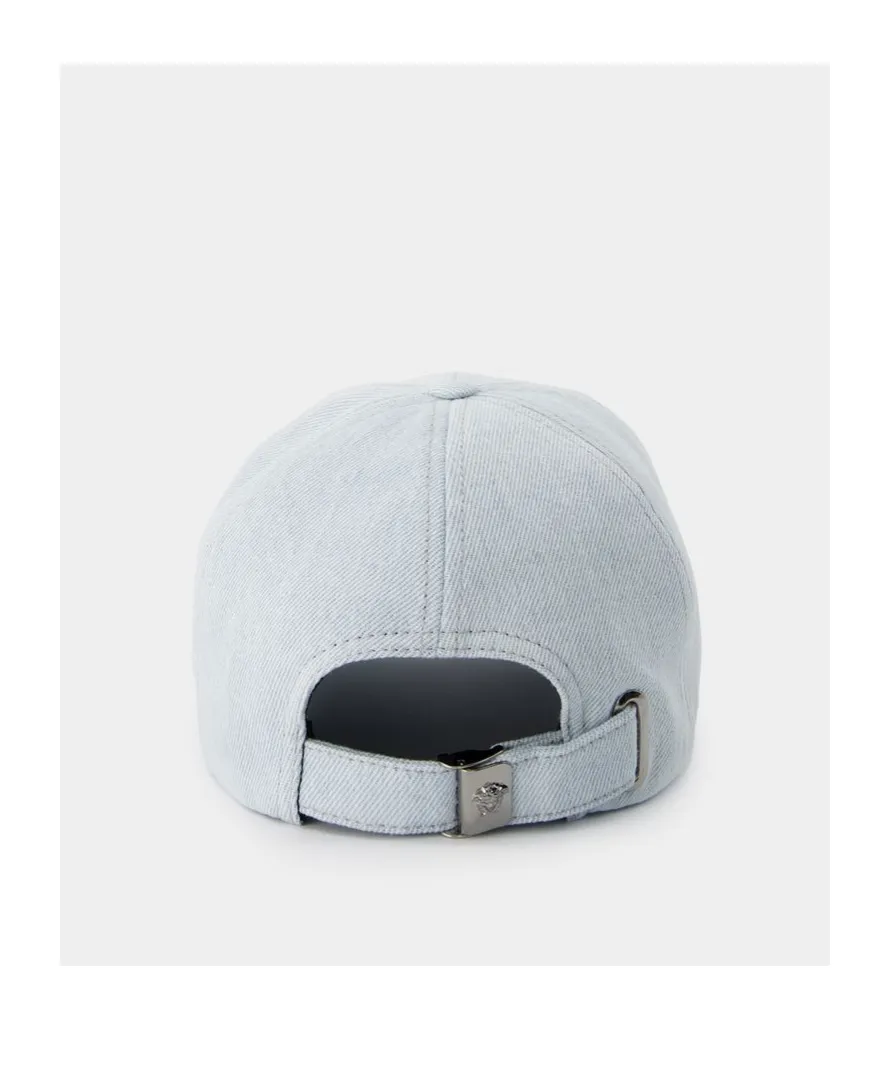 Logo-Embroidered Denim Baseball Cap