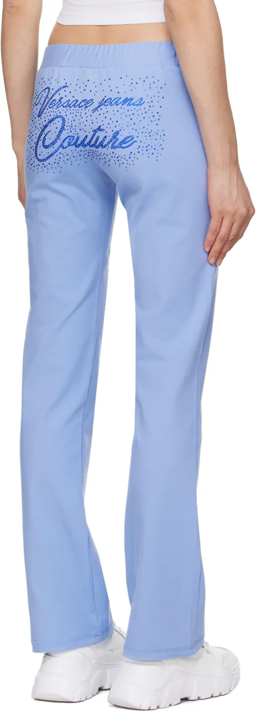 Crystal Decoration Logo Sweatpants