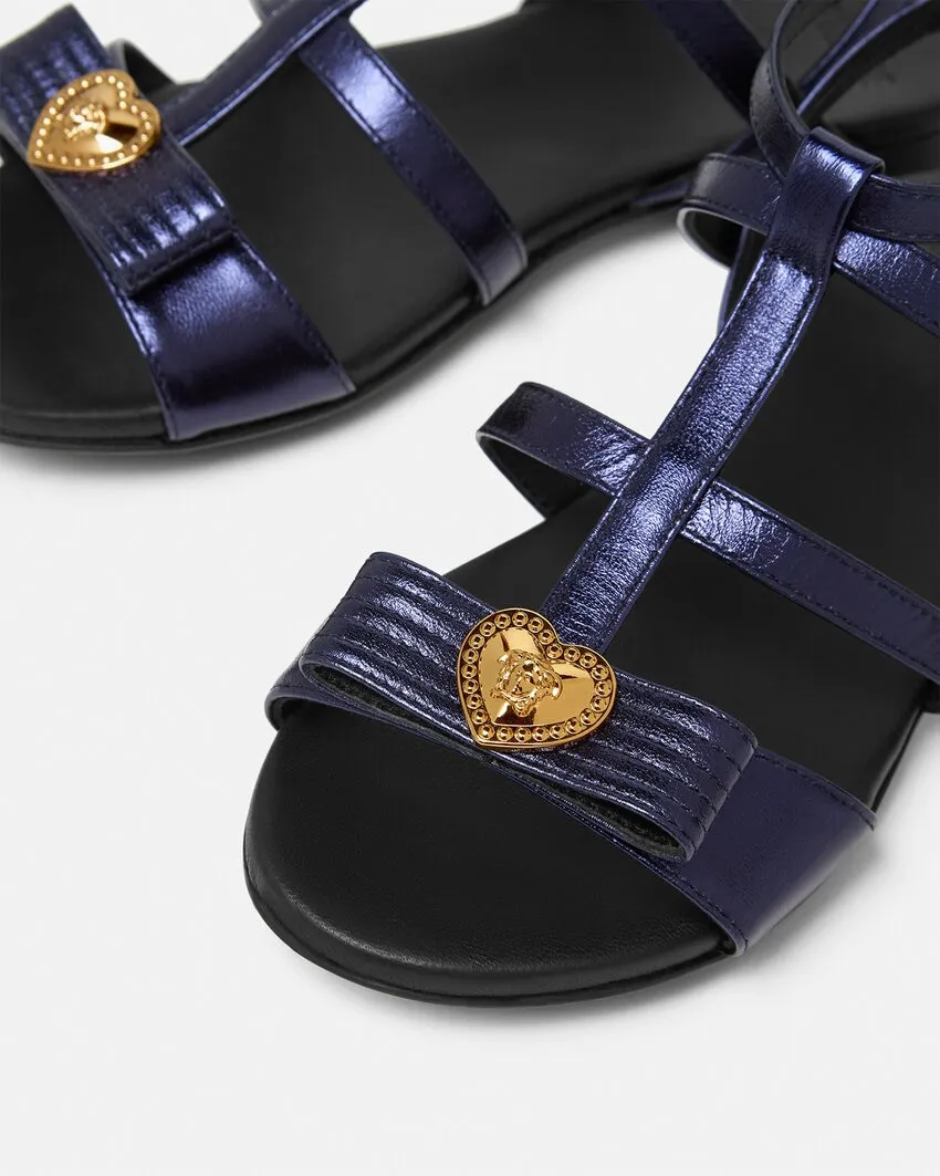 Bow Detailed Ankle Strap Sandals
