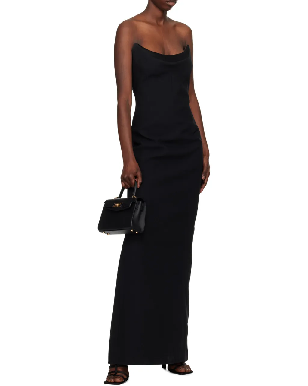 Medusa Plaque Fold-Over Top Tote Bag