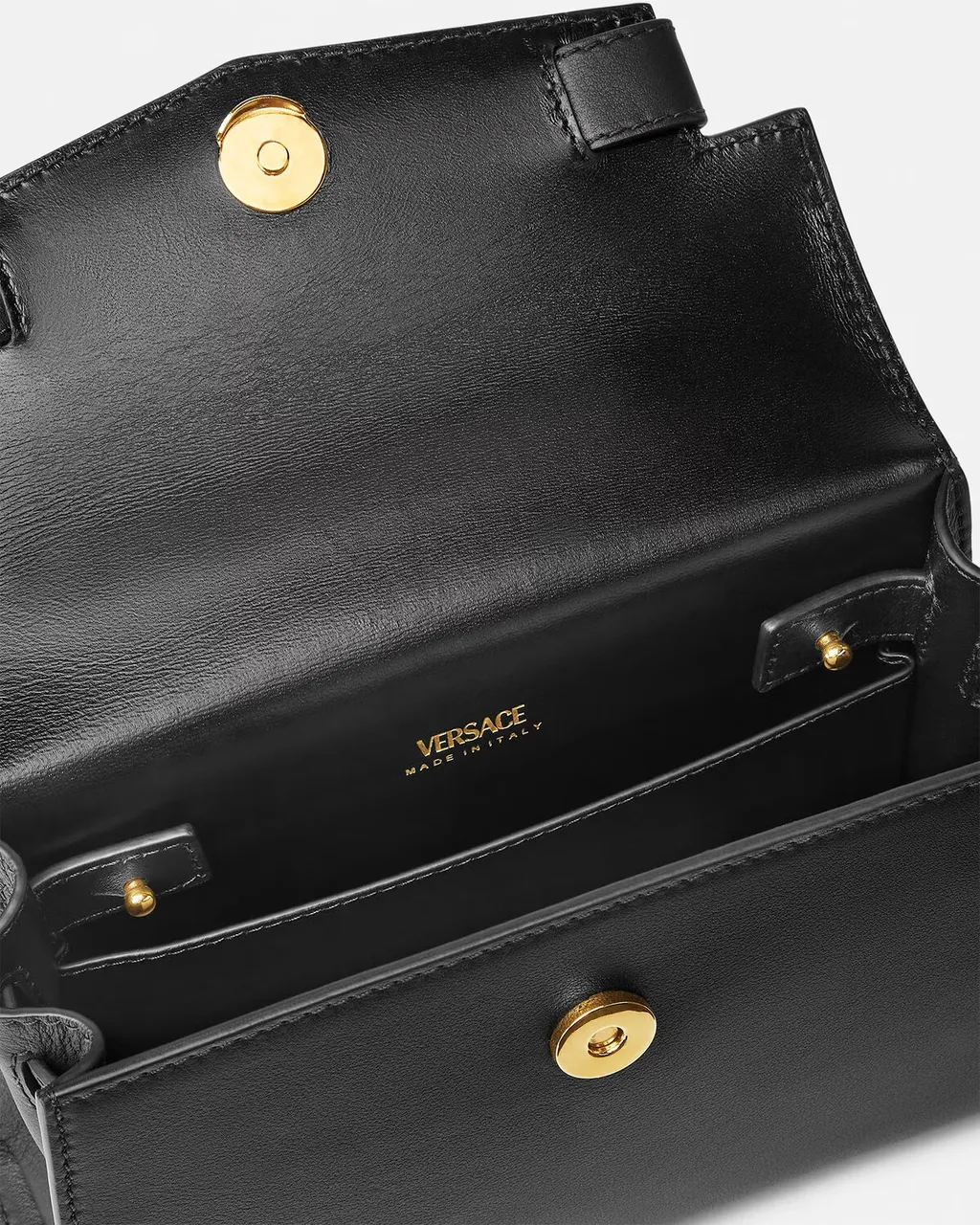 Medusa Plaque Fold-Over Top Tote Bag