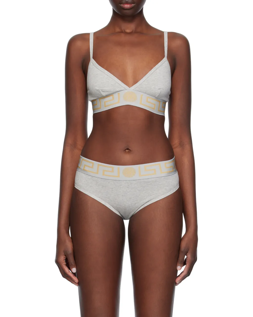 Triangle Cup Logo Band Bra