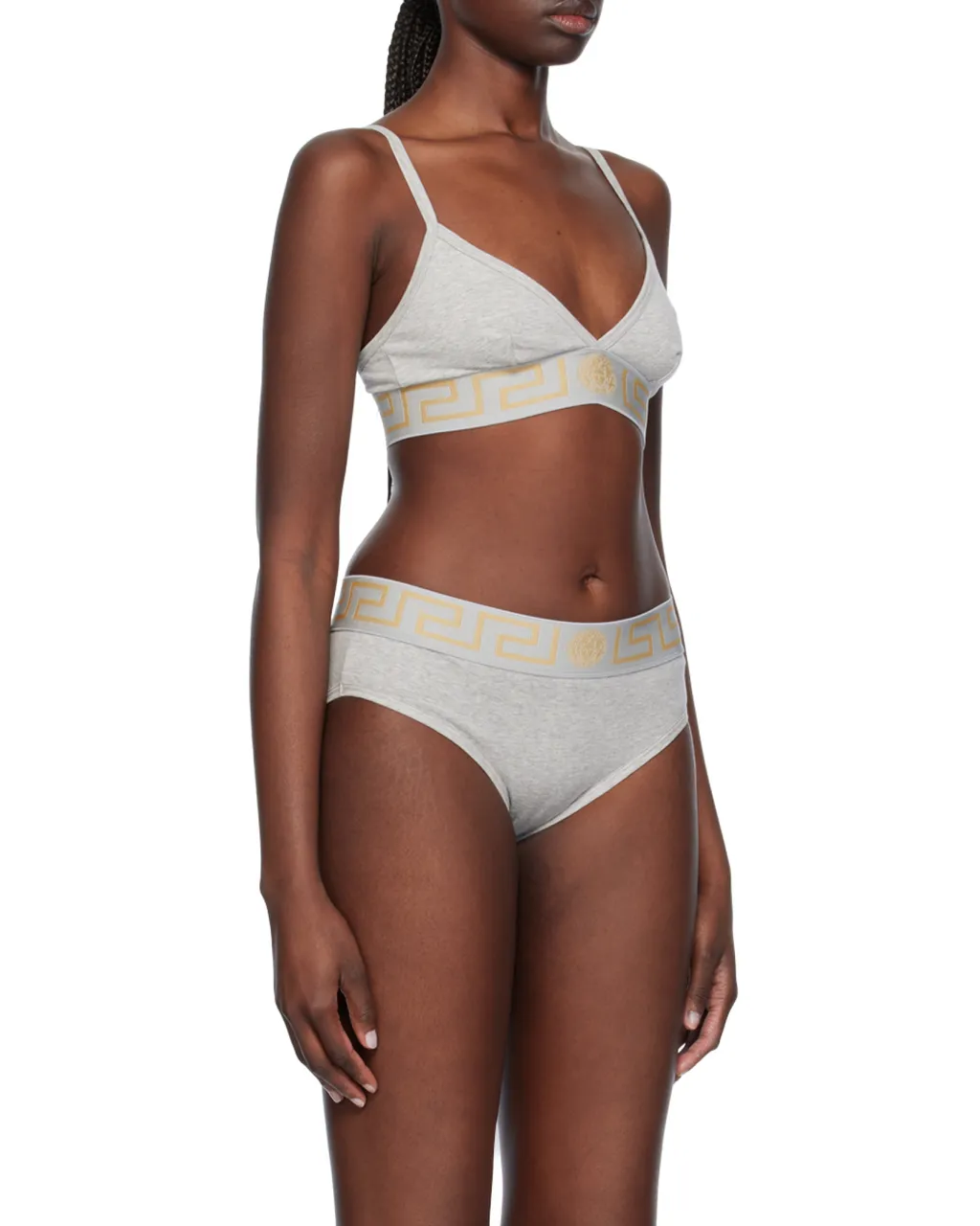 Triangle Cup Logo Band Bra