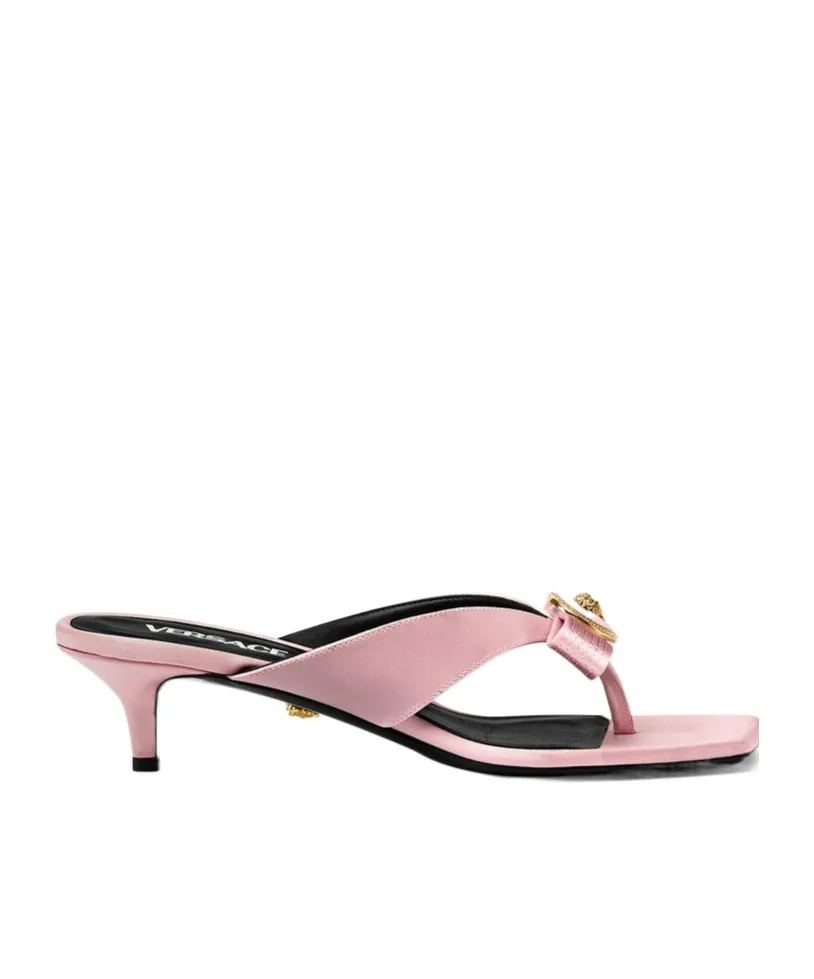 Bow Detailed Heeled Sandals