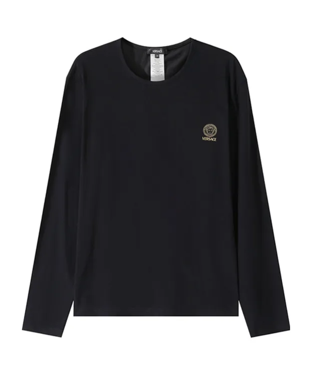 Pack Of Two Long-Sleeved Crewneck T-Shirts