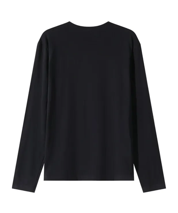 Pack Of Two Long-Sleeved Crewneck T-Shirts