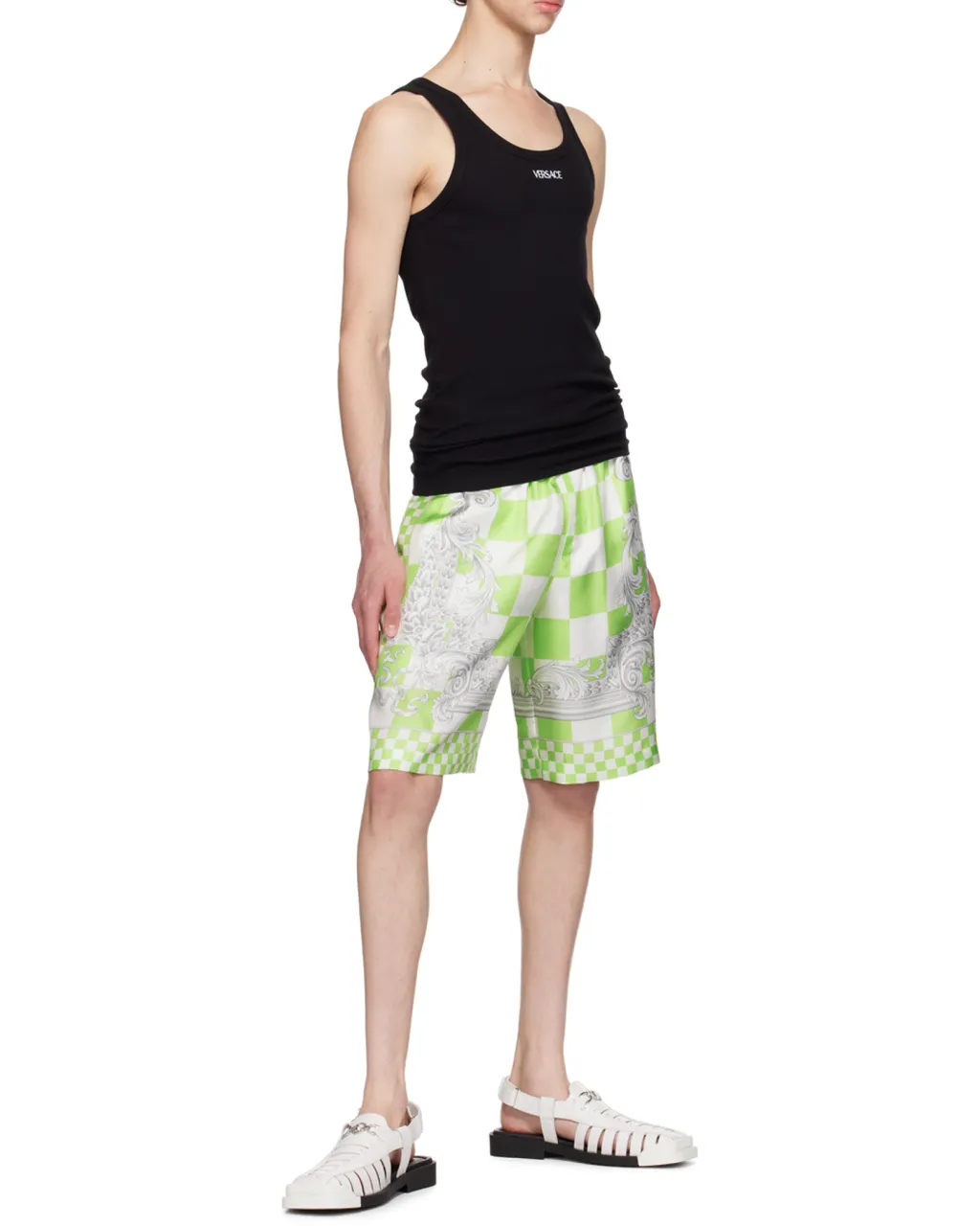 Logo-Embroidered Tank Top