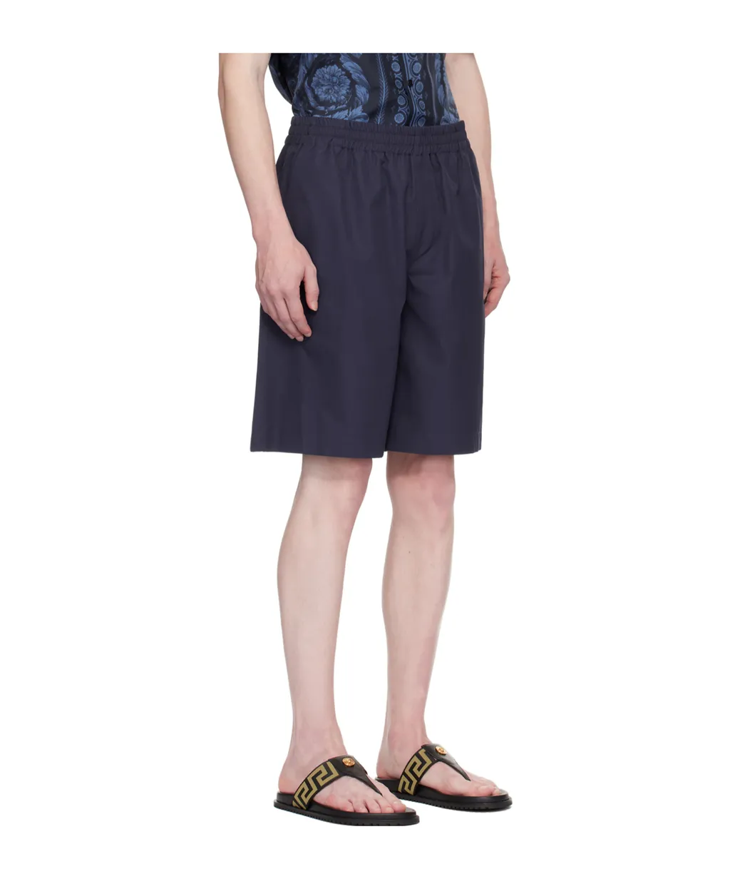 Logo-Embroidered Bermuda Shorts