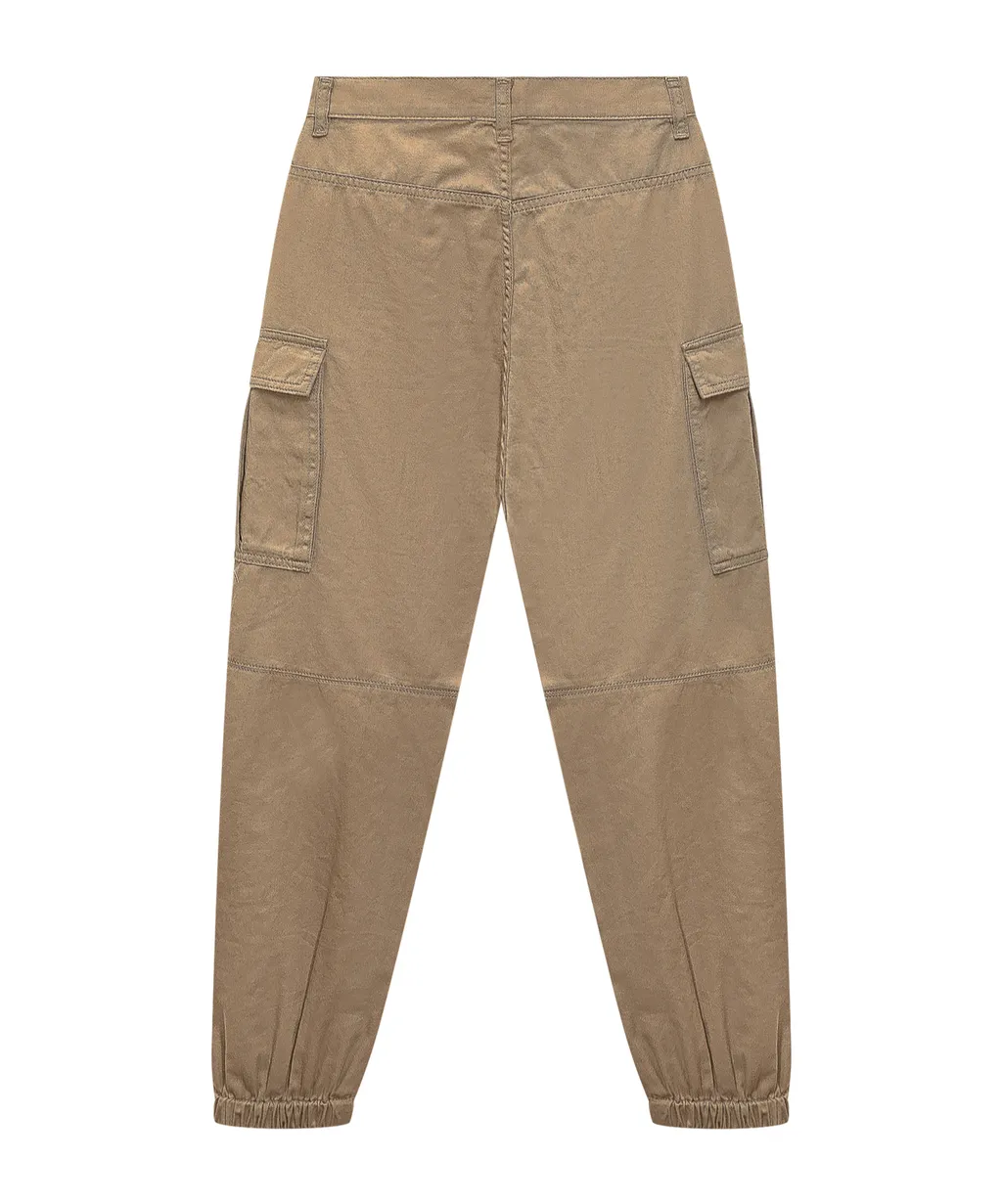 Tapered Leg Panelled Cargo Trousers
