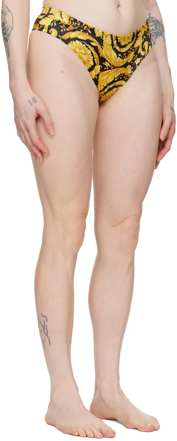 Barocco Printed Mid-Rise Briefs
