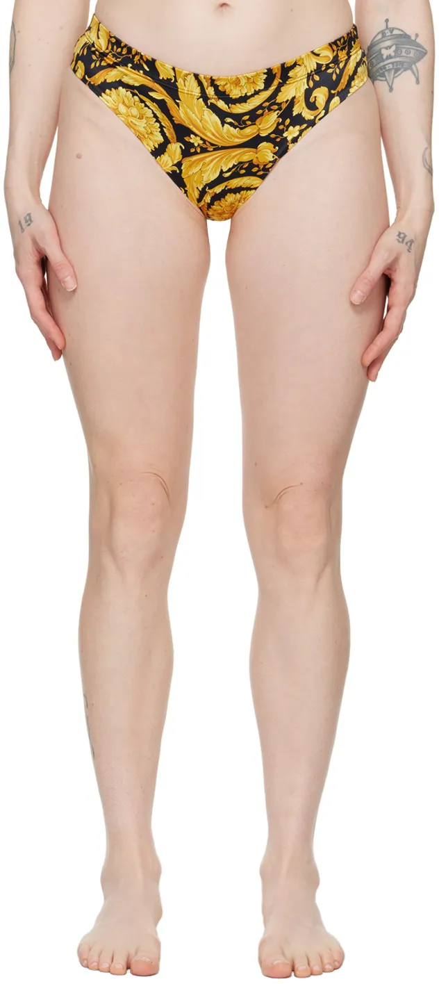 Barocco Printed Mid-Rise Briefs