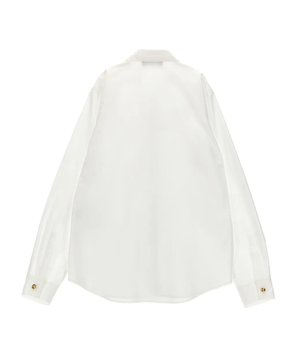 Medusa Head-Motif Long-Sleeved Shirt