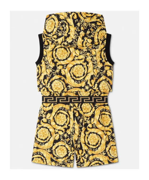 Sleeveless Hooded Jumpsuit