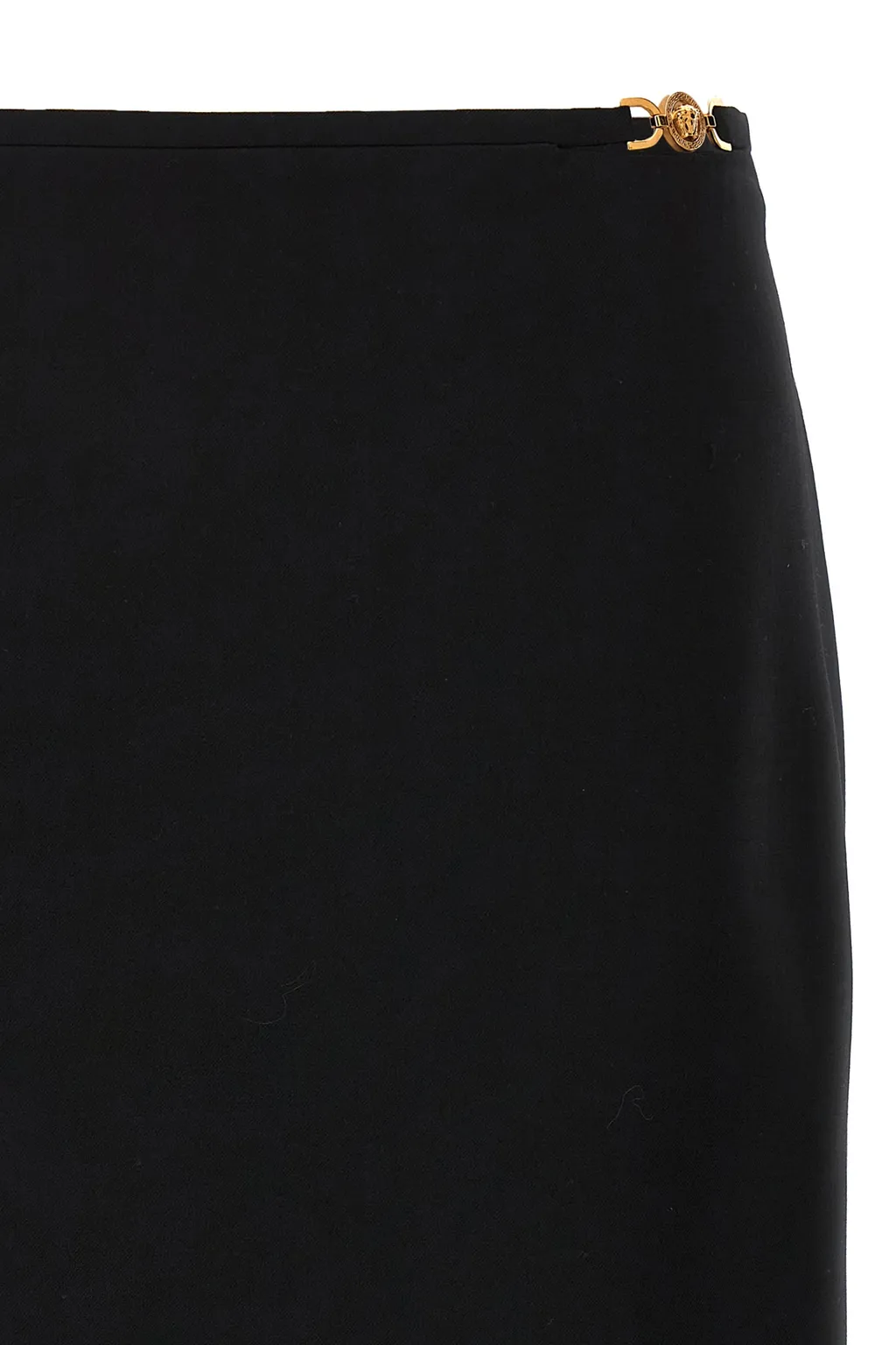 Medusa Straight Hem Midi Skirt