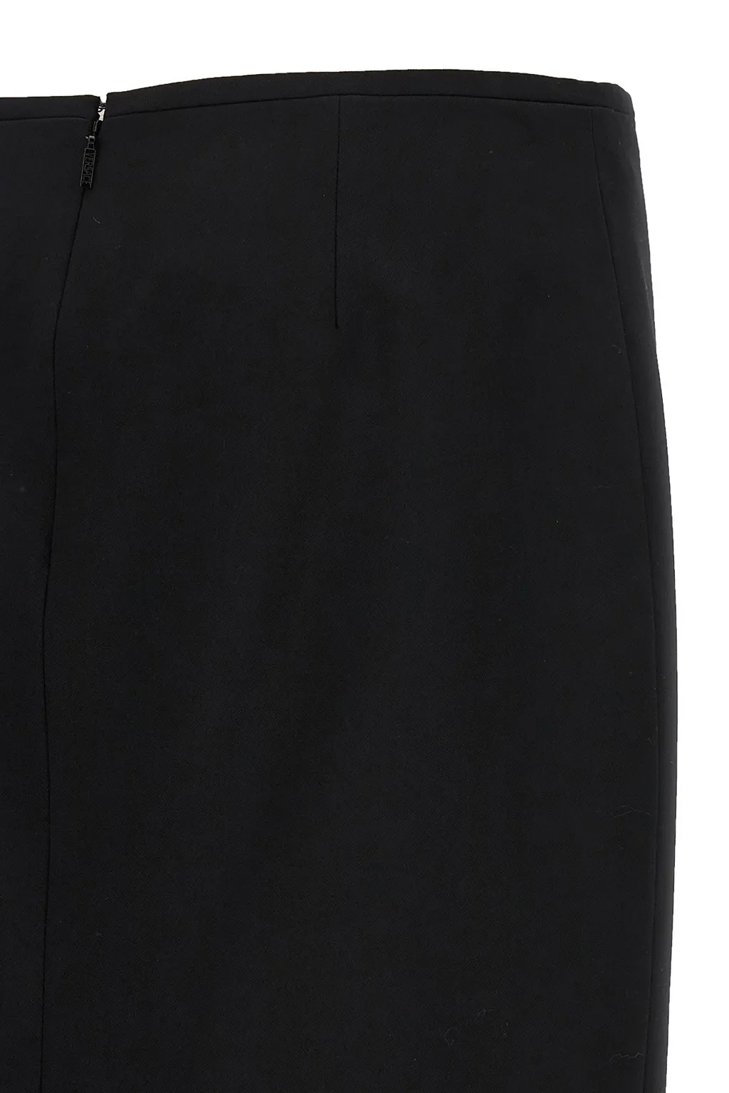 Medusa Straight Hem Midi Skirt