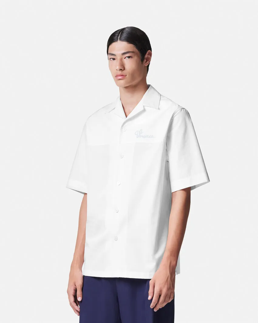 Logo-Embroidered Short-Sleeve Shirt