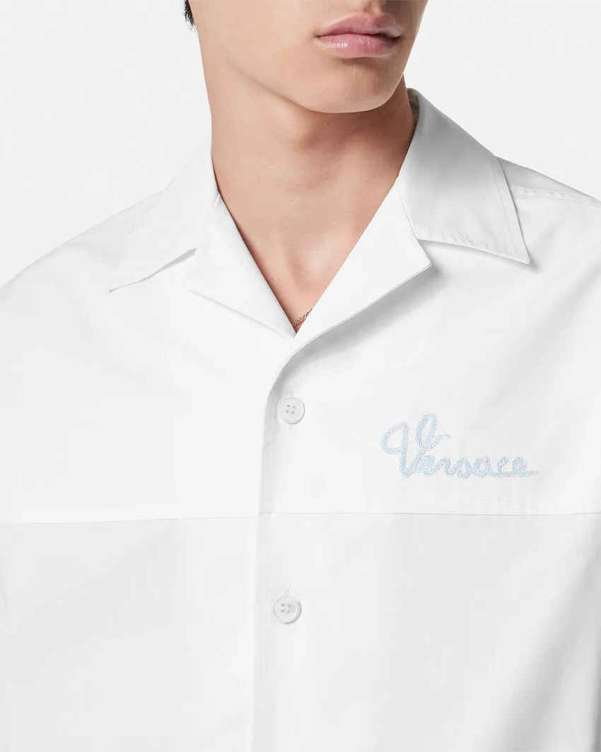 Logo-Embroidered Short-Sleeve Shirt