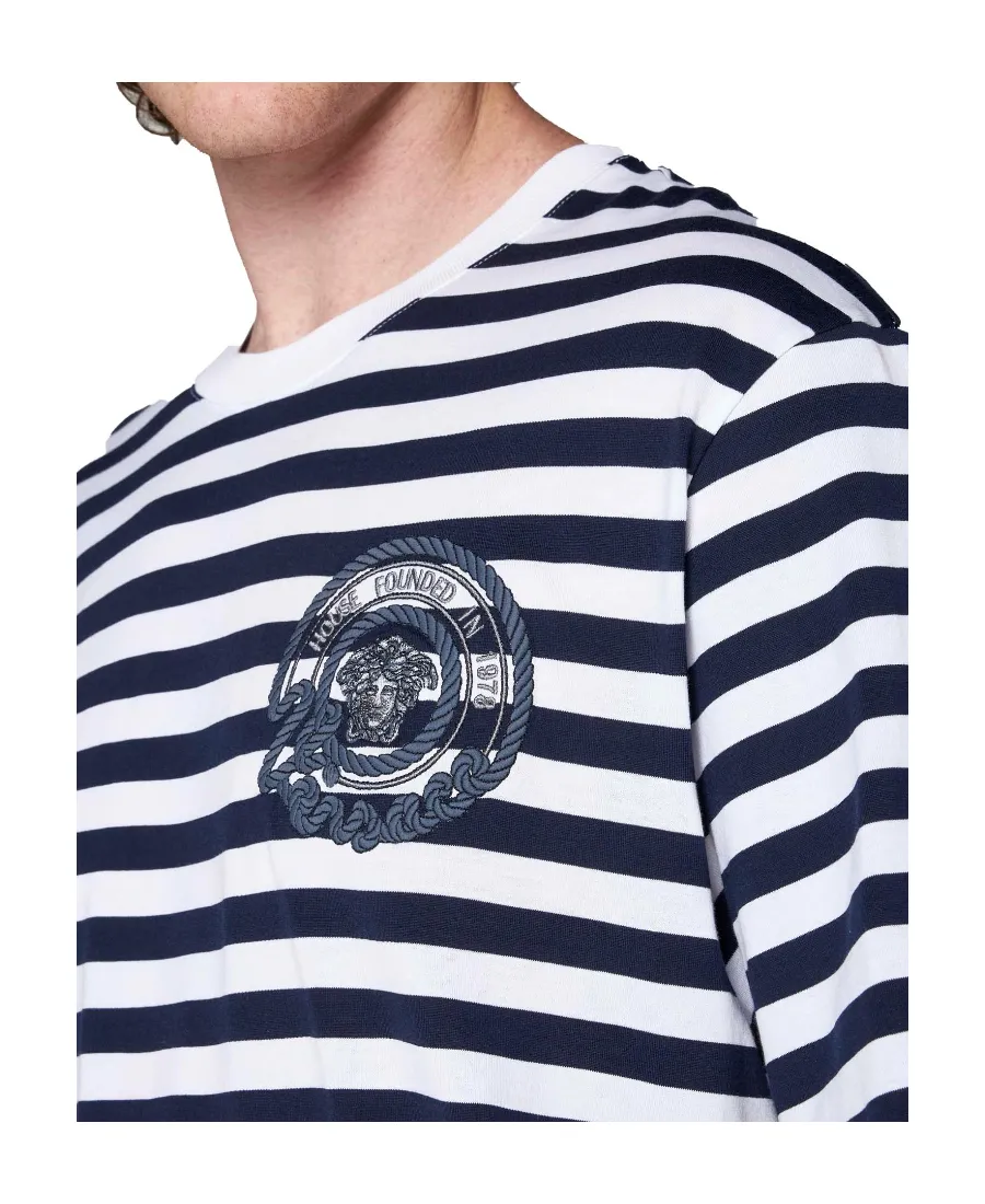 Striped Crewneck T-Shirt