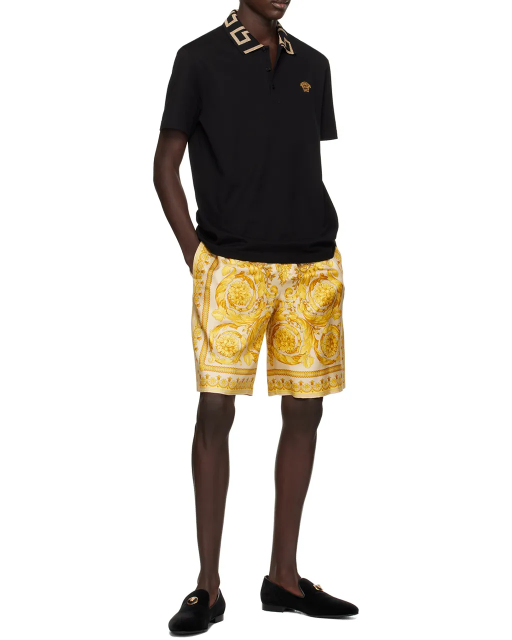 Barocco Printed Bermuda Shorts