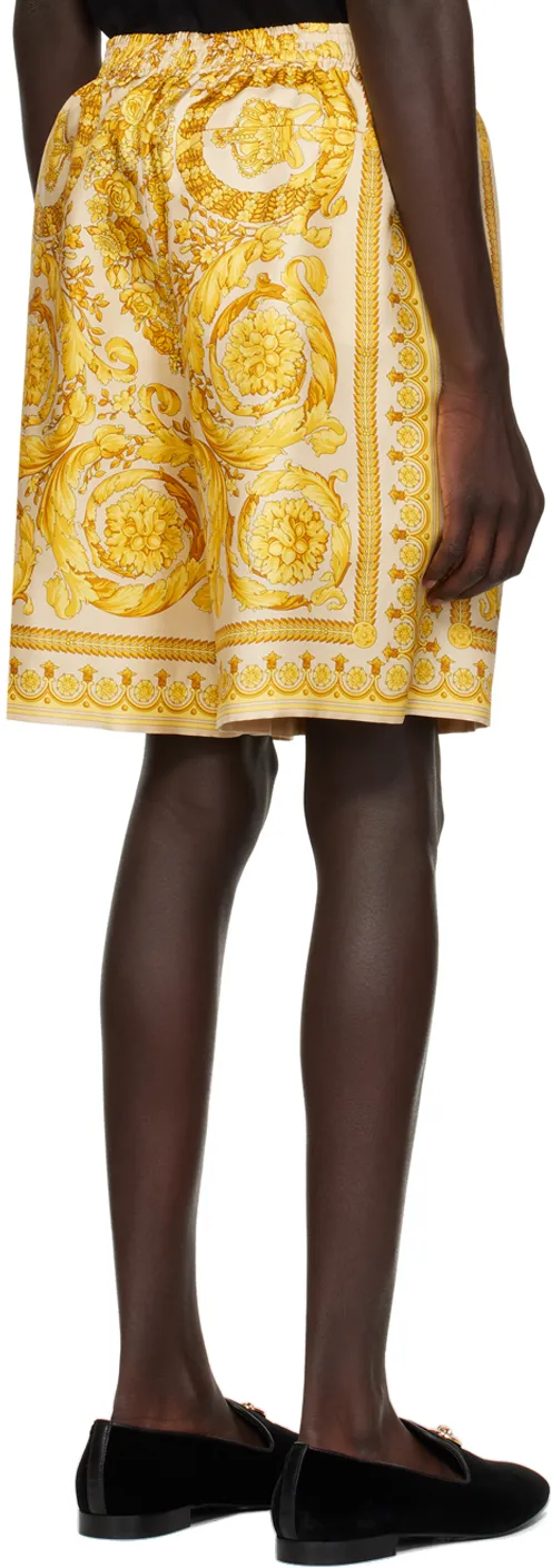Barocco Printed Bermuda Shorts