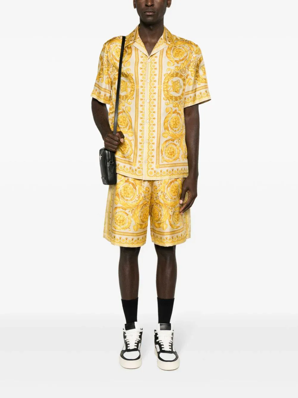 Barocco Printed Bermuda Shorts