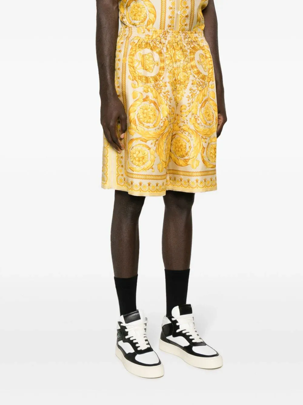 Barocco Printed Bermuda Shorts