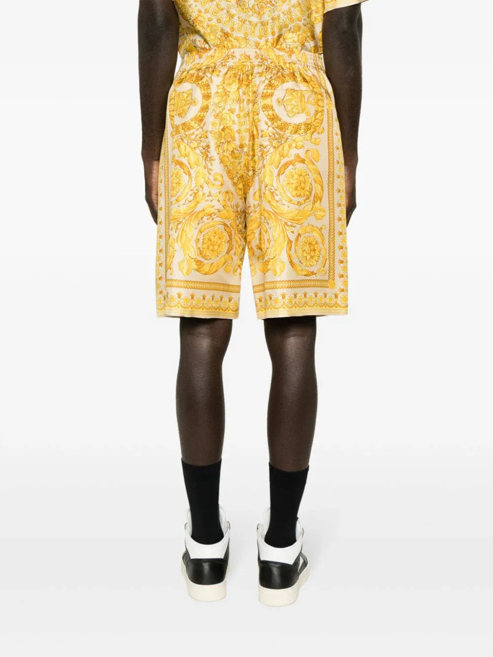 Barocco Printed Bermuda Shorts