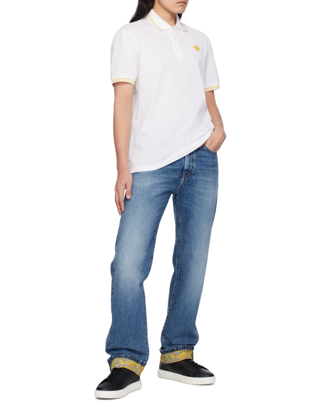 Greca Lace-Up Sneakers