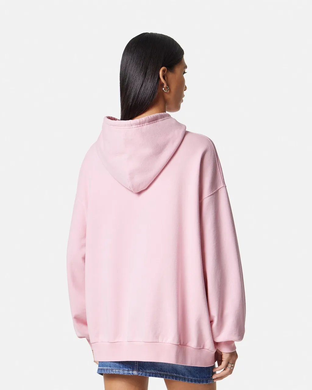 Long-Sleeved Drawstring Hoodie