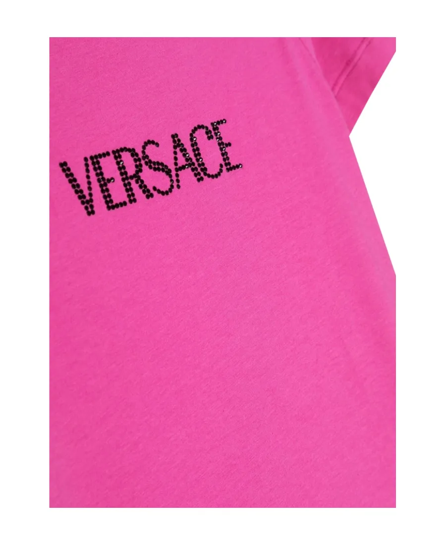 Rhinestone-Embellished T-Shirt