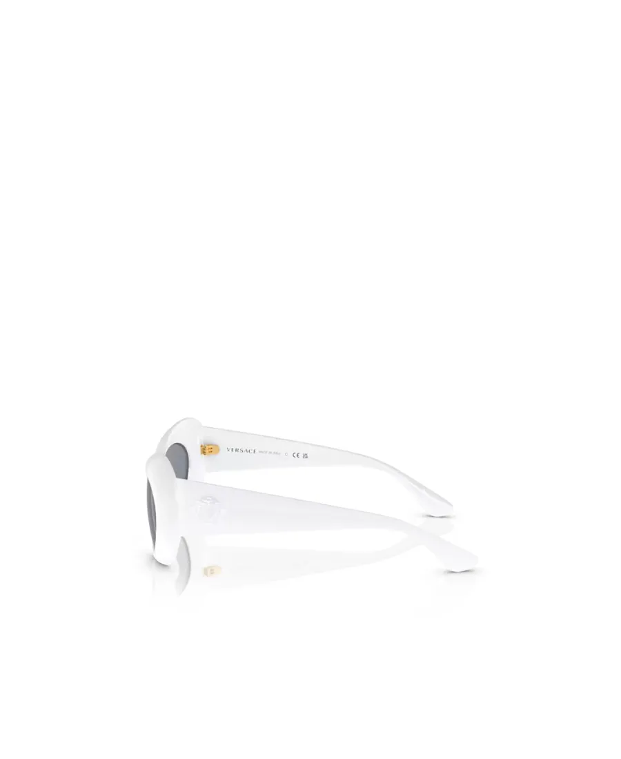 Oval-Frame Sunglasses