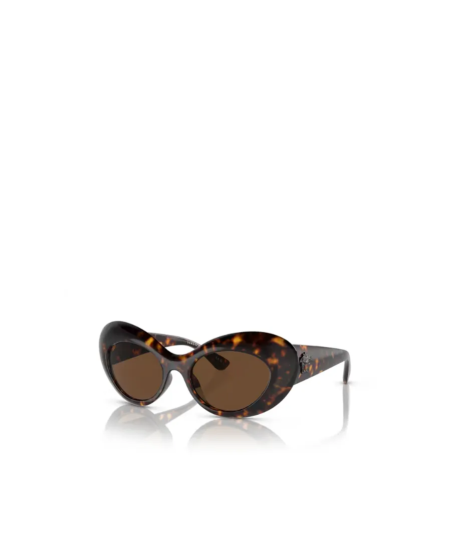 Oval-Frame Sunglasses