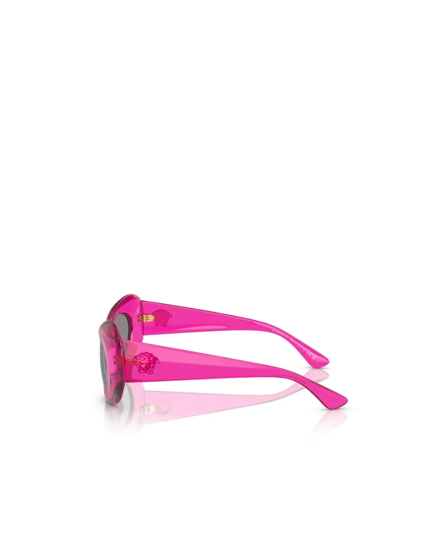 Oval-Frame Sunglasses